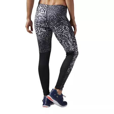 Reebok Mallas Mujer Running Essentials Ombre (negro/gris)