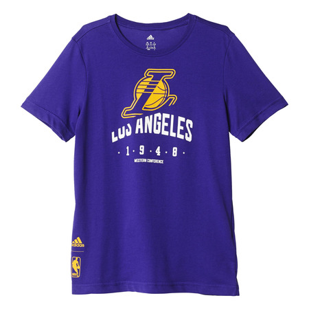 Adidas NBA Niño Camiseta Basics L.A Lakers (purpura)