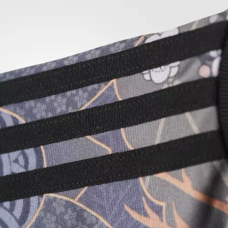 Adidas Originals Rita Ora Chaqueta "Kimono Print" (negro/multicolor)