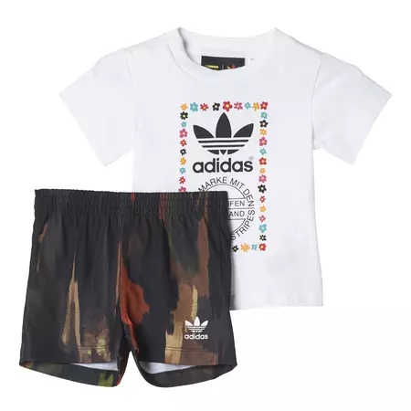 Adidas Originals Conjunto Infantil Pharrell Williams (blanco/multicolor)