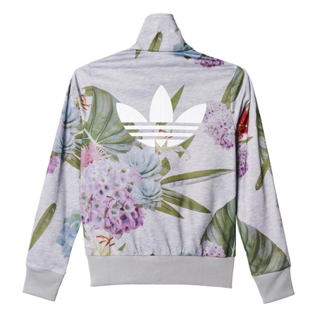 Adidas Originals Mujer Chaqueta Firebird Floral Track Top (gris/multicolor)