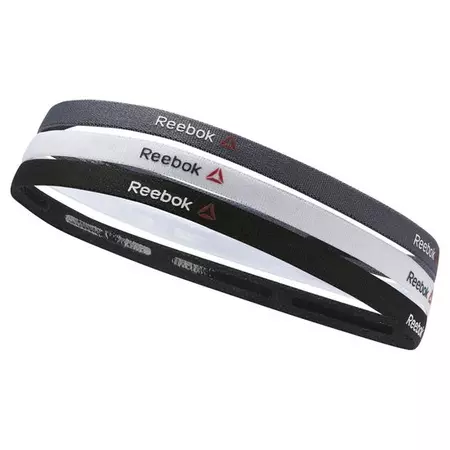 Reebok One Series Training Headband Pack 3PP (blanco/negro/gris)