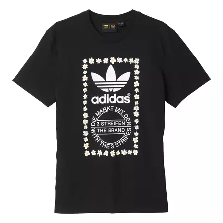 Adidas Originals Camiseta Graphic Daisy Flowers By Pharrell Williams