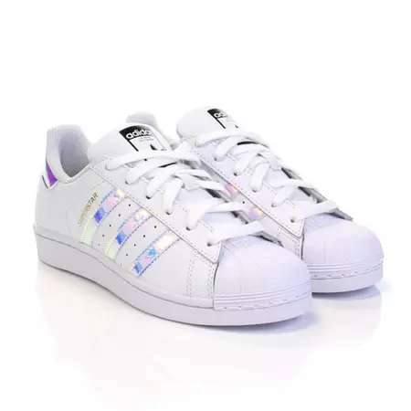 Adidas Originals SUPERSTAR J (blanco/tornasol)