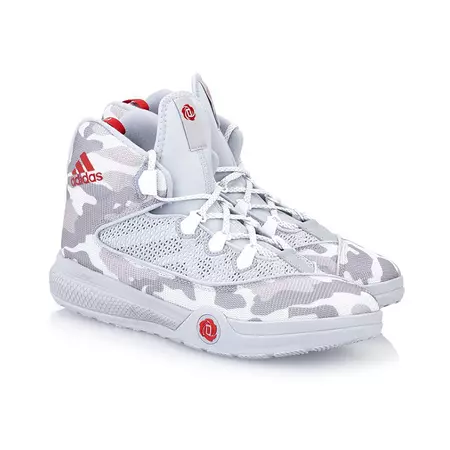 Adidas D Rose Dominate "Snow Camo" (blanco/gris/negro/rojo)
