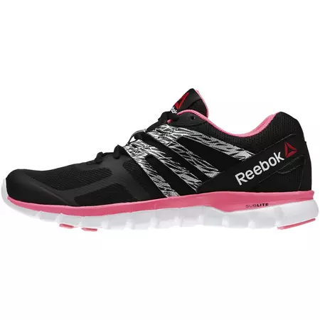 Reebok Sublite XT Cushion (negro/plata/rosa/blanco)