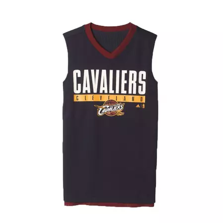Adidas Camiseta Niño NBA Winter Hoops Rev Cleveland Cavaliers (burdeos/marino/amarillo)