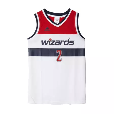 Pack NBA John Wall #2# Washington Wizards (blanca)