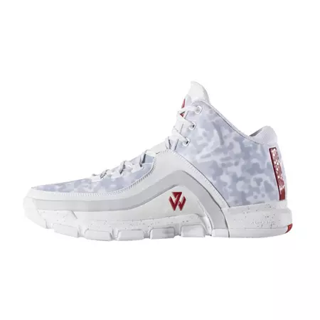 Adidas John Wall 2 "Scarlet Home" (white/scarlet/clear grey)