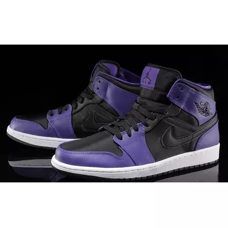 Air Jordan 1 Mid "Dark Concord" (019/negro/concord)