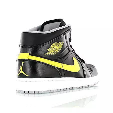 Air Jordan 1 Mid "VibrantYellow" (070/negro/amarillo)