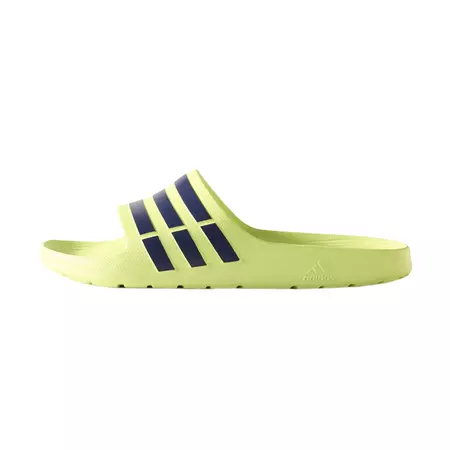 Chanclas Adidas Duramo Slide (amarillosolar/marino)