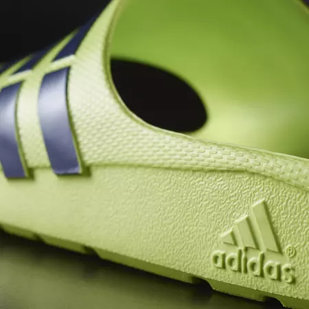 Chanclas Adidas Duramo Slide (amarillosolar/marino)