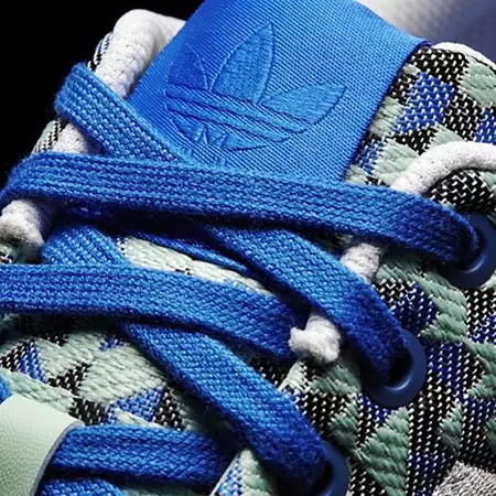 Adidas Originals ZX Flux Weave "Xanh Xanh" (verde/azul/negro/blanco)