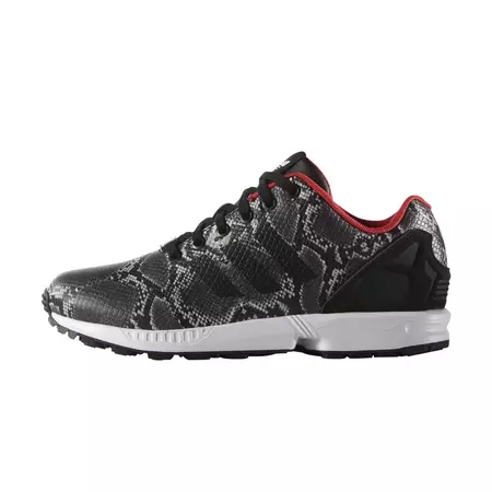 Adidas Originals ZX Flux W "Snake" (negro/blanco/rojo)