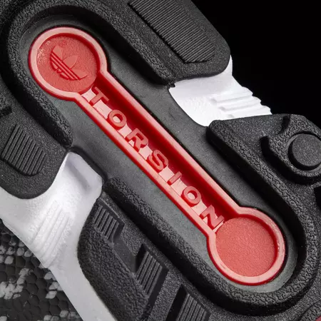 Adidas Originals ZX Flux W "Snake" (negro/blanco/rojo)
