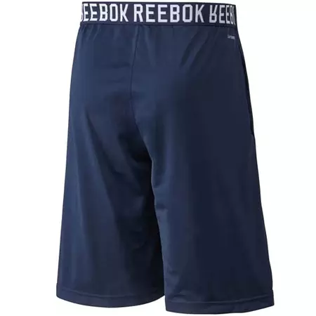Reebok Short Hombre Workout Ready Poly Train (marino)