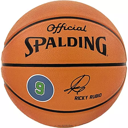 Balón Spalding Ricky Rubio (Talla 7/naranja)