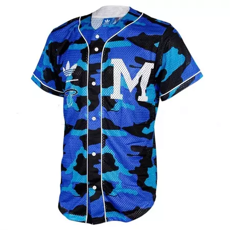 Adidas Beisbolera Miami Heat (cobalto/negro/blanco)