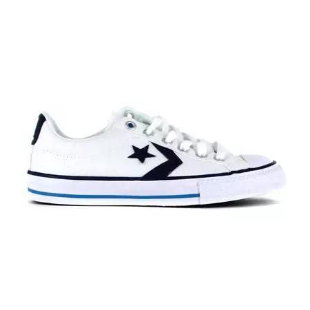 Converse Lonas All Star Player OX Niños (111/blanco/marino/azul)
