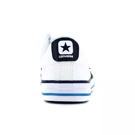 Converse Lonas All Star Player OX Niños (111/blanco/marino/azul)