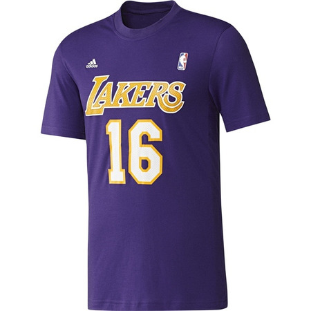 Adidas NBA Camiseta Gametime Gasol Lakers (purple)