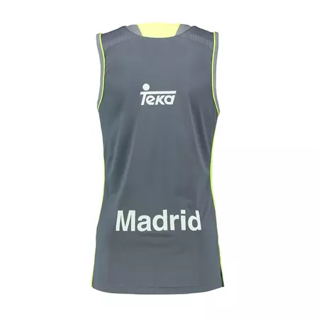 Camiseta Real Madrid Basket 2015/16 (gris/volt)