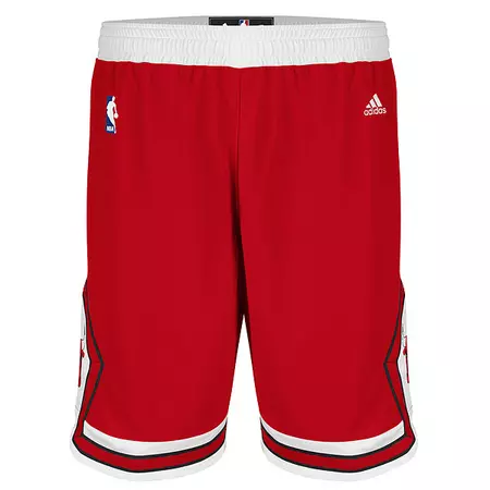 Adidas Short NBA Bulls (rojo/blanco)