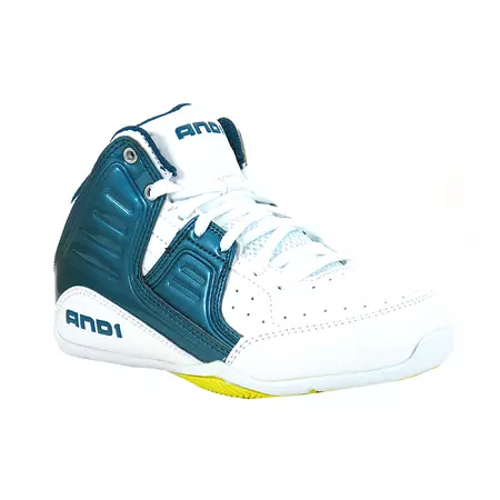 And1 Rocket 4 Mid Niñ@ (esmeral/yellow/white)