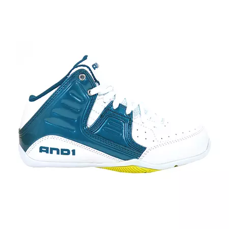And1 Rocket 4 Mid Niñ@ (esmeral/yellow/white)