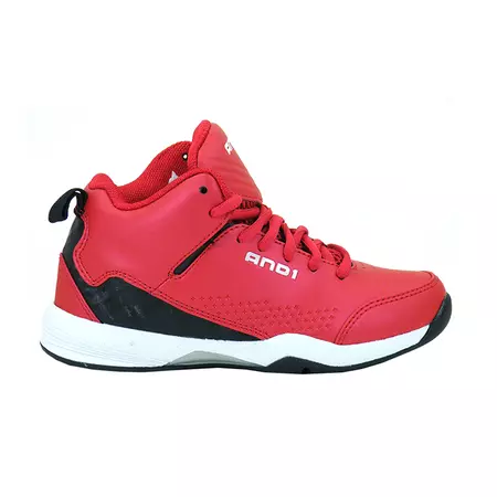 And1 Streak Mid Niñ@ (rojo/negro/blanco)