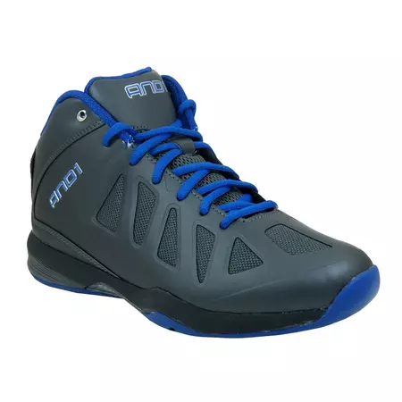 And1 Backlash Mid "Asphalt" (asfalto/royal/negro)
