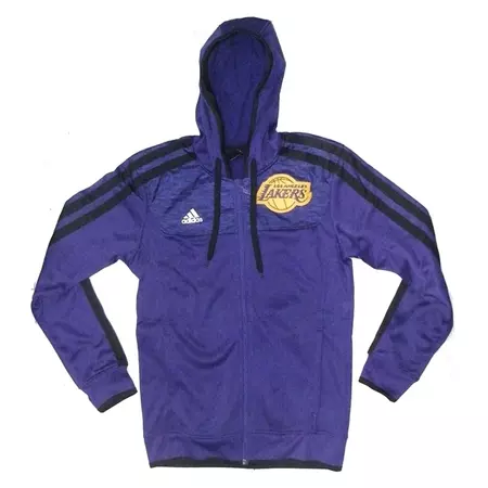 Adidas Chaqueta Junior Angeles Lakers (purpura/negro/amarillo)