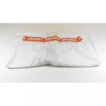 Short de Compression And1 Benny Team (blanco/naranja)