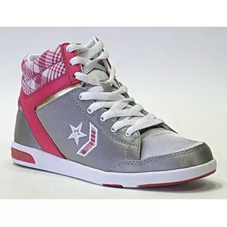 Converse Lady Wapon 86 Hi (plata/rosa)
