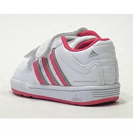 Adidas LK Trainer 4 CF I Bebé (blanco/rojo)