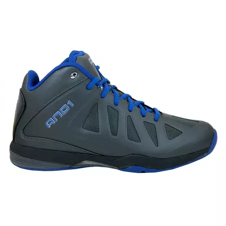 And1 Backlash Mid "Asphalt" (asfalto/royal/negro)