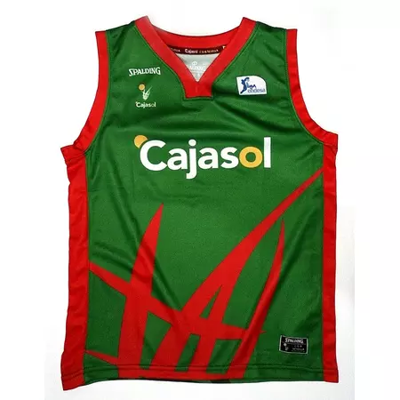 Camiseta ACB Cajasol Réplica 13/14 (verde/rojo)