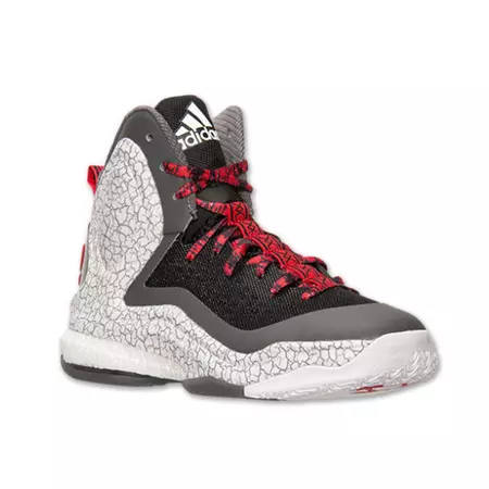 D.Rose 5 Boost Niño "Granite"  (granito/gris/blanco/rojo)