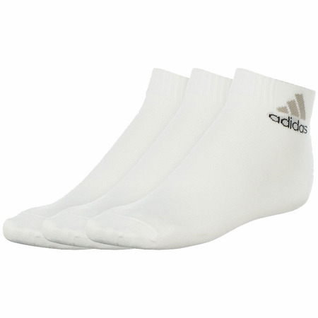 Adidas Calcetnes T Lin Ankle 2 3pp (blanco/gris)