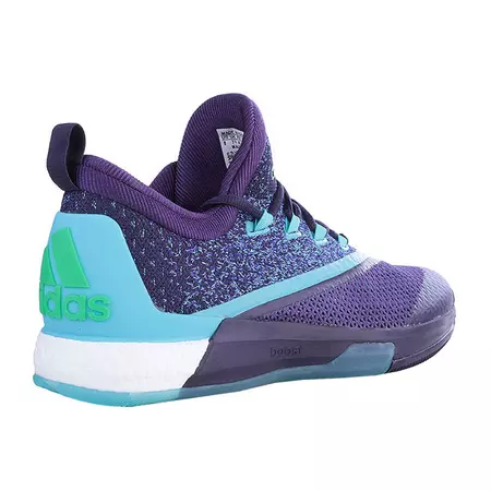 Adidas Crazylight Boost 2.5 Low "Deep P" (púrpura/azul/blanco)