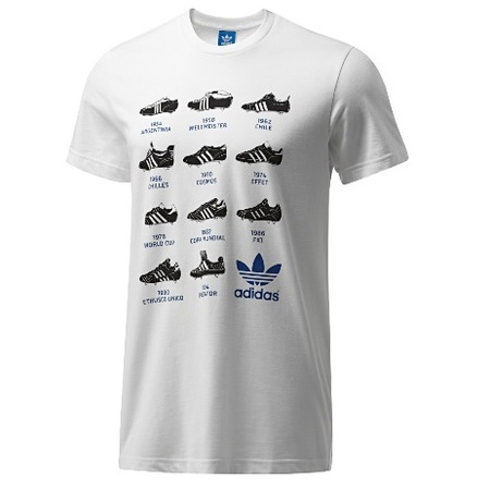 Adidas Originals Camiseta Boot History (Blanco)