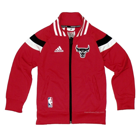 Adidas Chaqueta Niño NBA Bulls Winter Hoops (rojo/blanco)