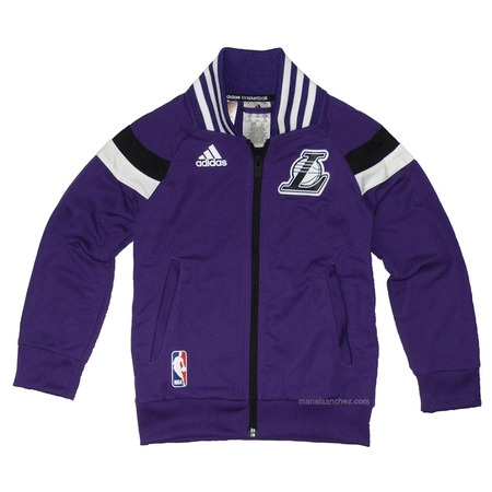 Adidas Chaqueta Niño NBA Lakers Winter Hoops (purpura/blanco)
