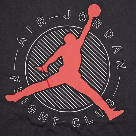 Jordan Flight Club Tee (010/black/gym red)