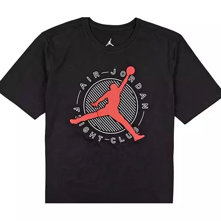 Jordan Flight Club Tee (010/black/gym red)