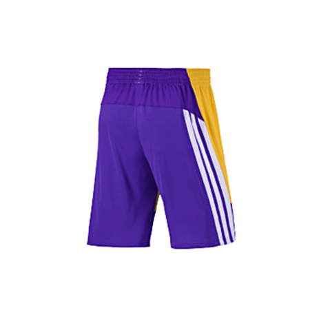 Adidas Short NBA Angeles Lakers (amarillo/blanco/purpura)