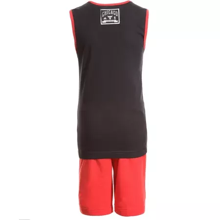 Adidas NBA Minikit Chicago Bulls Washed (negro/rojo)