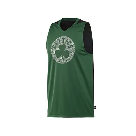Adidas Camiseta NBA Entreno Boston Summer Run (verde/negro)