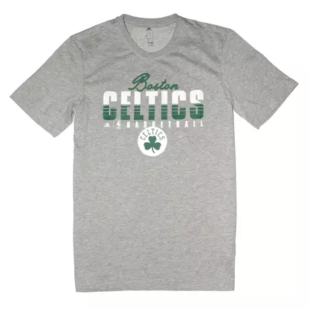 Adidas Camiseta NBA Celtics Fan Winter (gris/verde/blanco)